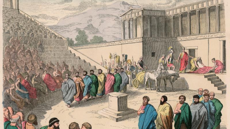 Erotismo nas Tragédias Gregas e nos Dramas Romanos: Uma Análise do Desejo no Palco Antigo